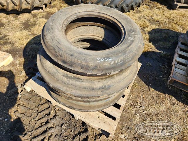 (4) 7.50-20 rib tires